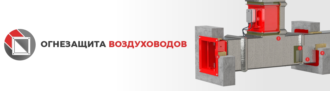Комплексная система огнезащиты воздуховодов ОГНЕЗА сертифицирована по требованиям ЕАЭС Комплексная система огнезащиты воздуховодов ОГНЕЗА сертифицирована по требованиям ЕАЭС